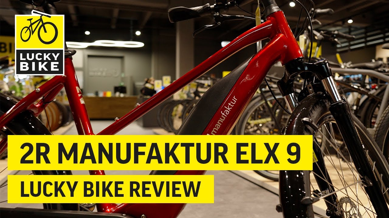2R MANUFAKTUR ELX9 TRAPEZ | Trekking E-Bike mit leistungsstarkem Bosch-Antrieb!