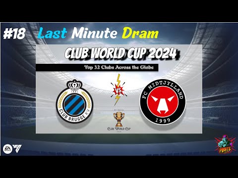 Club Brugge vs. FC Midtjylland | Group A | Club World Cup 2024 | #clubbrugge #midtjylland #fc24