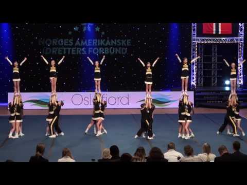 Finale Norwegian Cheer League 2017 Junior Cheer Coed Median - NRC Tigers Bullets