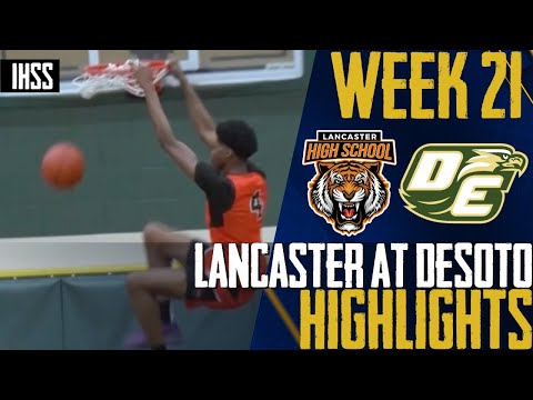 Lancaster vs. DeSoto Highlights: Tigers Dominate with 27-3 Run!