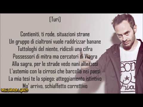 Fritz da Cat - Schiaffetto correttivo ft. Turi (Lyrics)