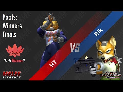 Full Bloom 4 - HT (Sheik) vs. Rik (Fox) - SSBM - Pools - Winners Finals