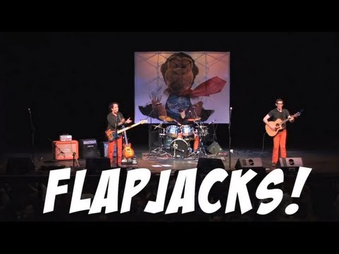 Recess Monkey -- Flapjacks LIVE Video