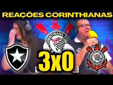 REAÇÕES DOS CORINTHIANOS | BOTAFOGO 3X0 CORINTHIANS [BRASILEIRÃO SÉRIE A 2023]