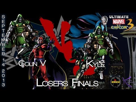 Saturday Slugfest XIII - UMvC3 LF - Colin V (MAG/SPE/DRD) vs DR|Kyle (SPE/DRD/VER)