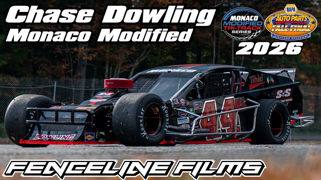 Chase Dowling Monaco Tri Track Modified Napa Auto Parts Fall Final Stafford Speedway 2026