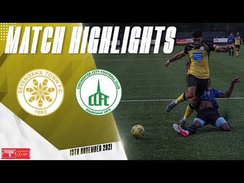 Chichester City FC 1 - 1 Sevenoaks Town FC | Match highlights | 13/11/21