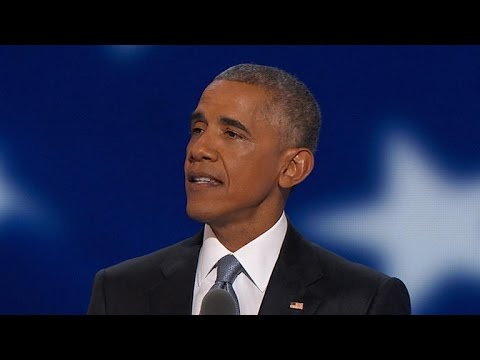 Obama and top Democrats praise Clinton, bash Trump