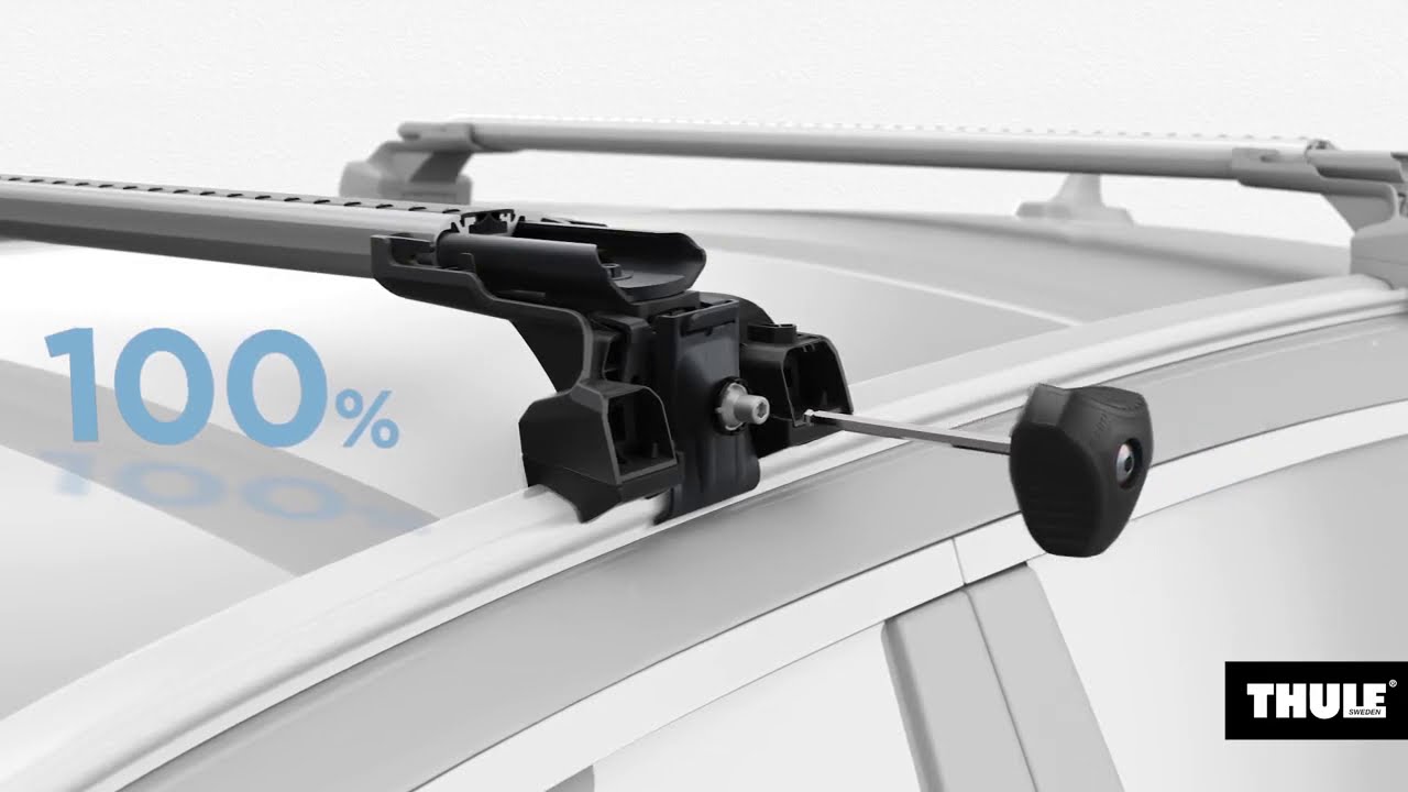 Bagażnik Thule Wingbar Edge | Montaż na relingi zintegrowane