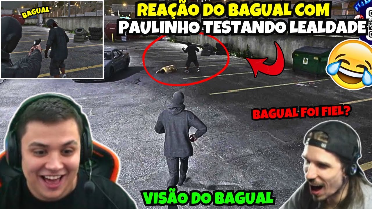 VISÃO DO BAGUAL COM PAULINHO TESTANDO SUA LEALDADE! 😂