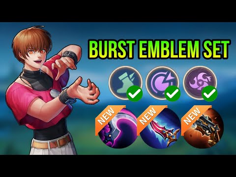 DYRROTH HIGH BURST DAMAGE EMBLEM!!! | NEW HYBRID DAMAGE BUILD 2023 (auto delete!) | MLBB |