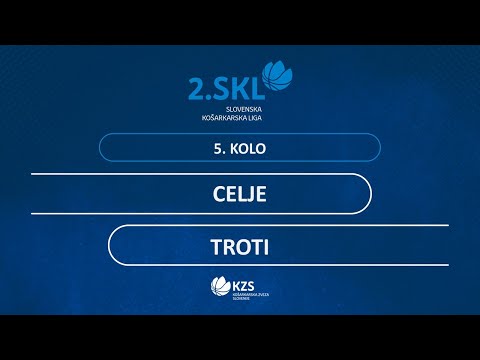 Celje : Troti - 5. kolo - 2. SKL za moške - Sezona 2020/21 - 3/4