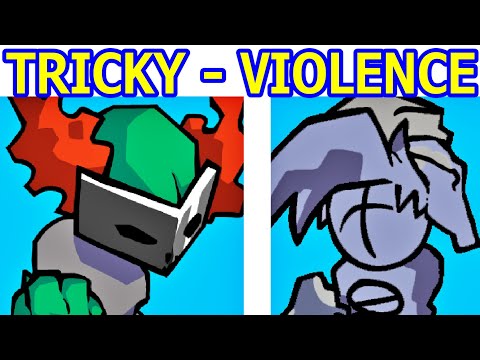 Friday Night Funkin' VS Tricky | Banbuds Goblin Files - Violence (CANCELLED BUILD) (Madness Combat)