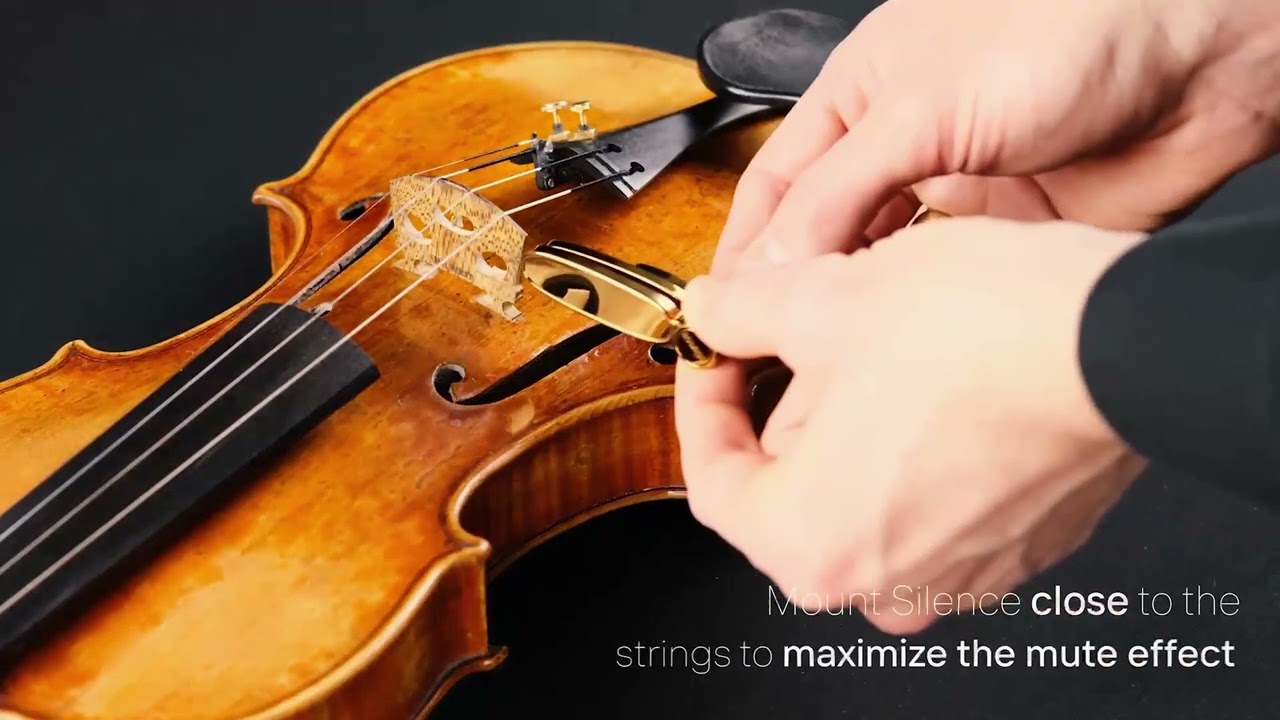 Sordina violín/viola Comosono Silence Video