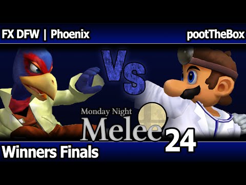 MNM 24 Melee - FX DFW | Phoenix (Falco) vs pootTheBox (Dr Mario) - Winners Finals