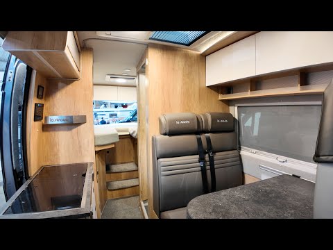 CAMPERVAN WOHNMOBIL RAUMWUNDER mit Längsbetten: La Strada Aventi E 1,5 TONNEN ZULADUNG