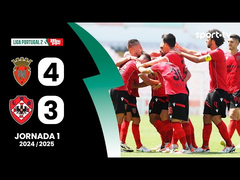 Resumo: Penafiel 4-3 Oliveirense - Liga Portugal Meu Super | sport tv