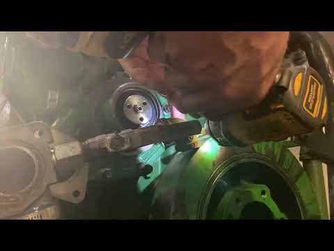 Replacing a John Deere 6068 Water Pump