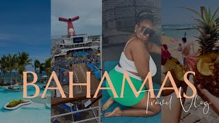 CARNIVAL CRUISE VLOG, TRAVEL ACROSS THE SEA, 4 DAY CRUISE TO NASSAU BAHAMAS, PARADISE ISLAND