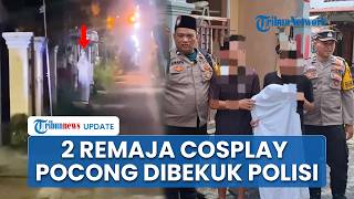 Viral Pocong Jadi-jadian Meluas ke Lamongan Resahkan Warga, Polisi Klaim 2 Remaja Iseng demi Konten