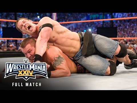 FULL MATCH — Orton vs. Cena vs. HHH — WWE Title Triple Threat Match: WrestleMania XXIV