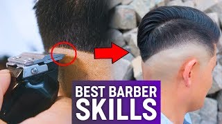 Best Barber Skills 2018 | Men's Hairstyle Inspiration