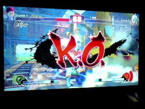Missin Around On SF4 (Me) C Viper Vs (Friend) El Fuerte