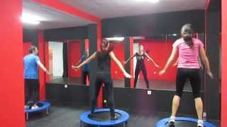 Jump up! Mini Trampoline Workout fast