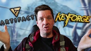 A Case Study Of Failure In Card Games - Artifact Vs. KeyForge