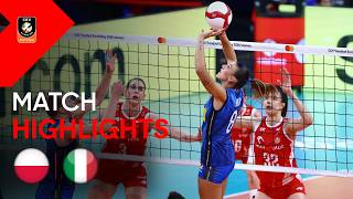 Download lagu Highlights | Poland vs. Italy | CEV Trendyol EuroVolley 2026 | Women | Semifinals mp3