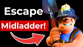 Using The Best Miner Deck For Escaping Midladder!