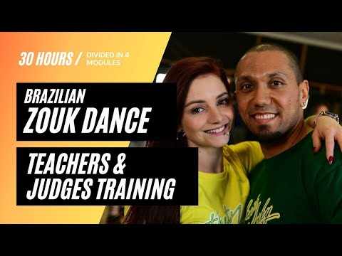 Brazilian Zouk Dance | Teachers and Judges Training 2021 with Kadu and Larissa (Online and recorded)