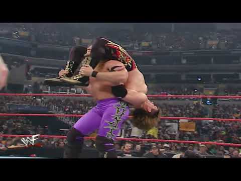 Chris Jericho vs Eddie Guerrero Intercontinental Title Match 2001