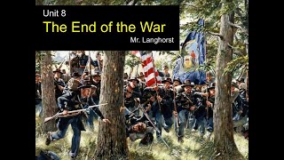 The End of the War - Part 1 of 2