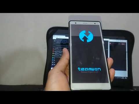 Instal TWRP SONY XPERIA XZ2 versi AU