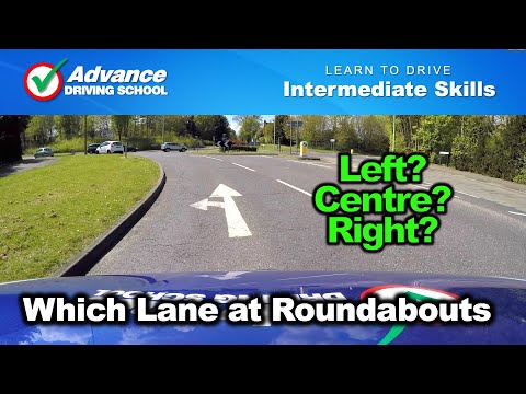 Which Lane At Roundabouts?  |  Intermediate Driving Skills