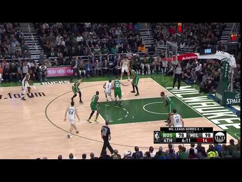 NBA, playoff 2019, Bucks vs. Celtics, Round 2, Game 5, Move 49, George Hill, funny