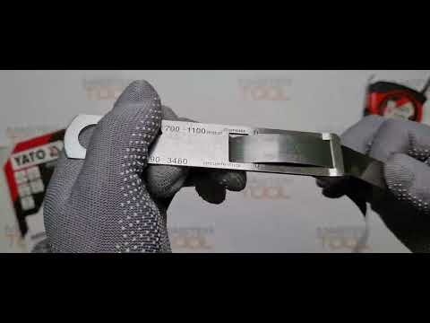 Циркометр YATO (YT-71702) для кругов 2190-3460 мм, с шкалами мм и дюйм.