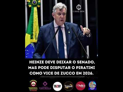 Heinze deve deixar o Senado, mas pode disputar o Piratini como vice de Zucco em 2026