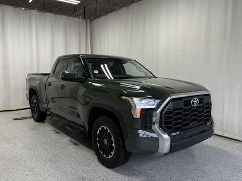 2022 Toyota Tundra 4x4 Double Cab SR in Green for sale at Park Mazda in Sherwood Park, AB