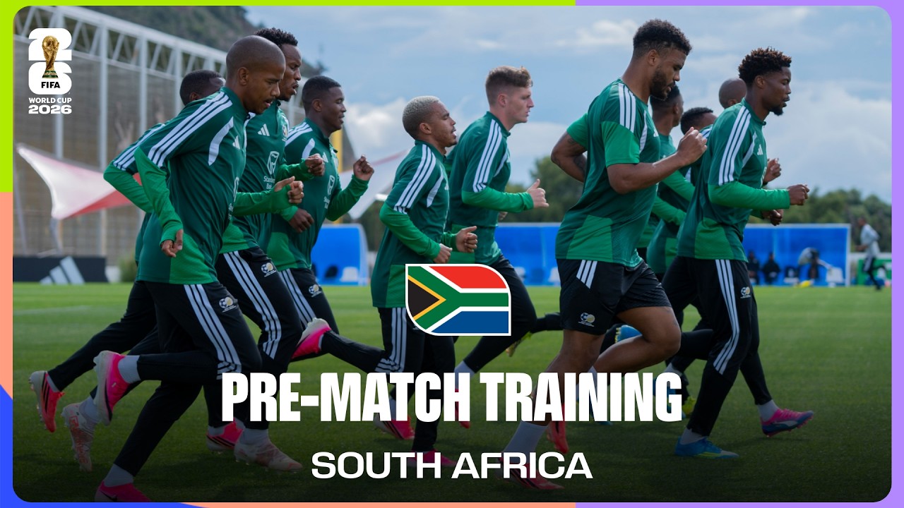 South Africa Train Before Mexico - YouTube