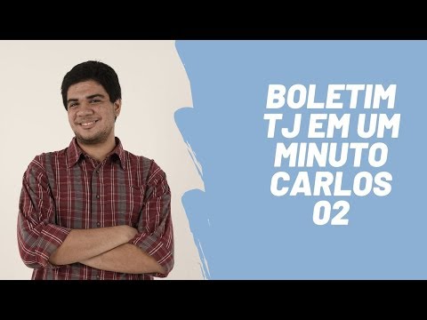 Boletim TJ - Carlos Vinhas