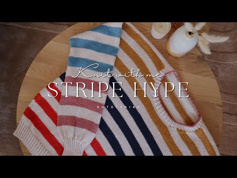 Knit with me - Stripe Hype