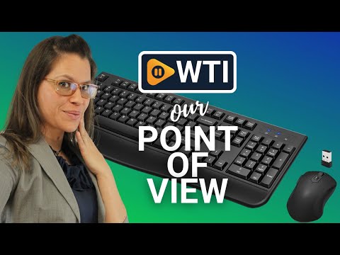 Wireless Keyboard and Mouse Combo - WTI product video review