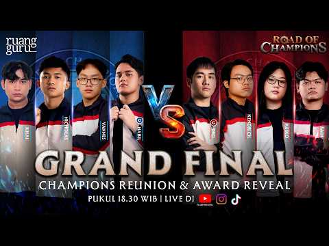 ROAD TO GRAND FINAL ROAD OF CHAMPIONS (ROC) 2025 | CHAMPIONS' REUNION & AWARDS REVEAL