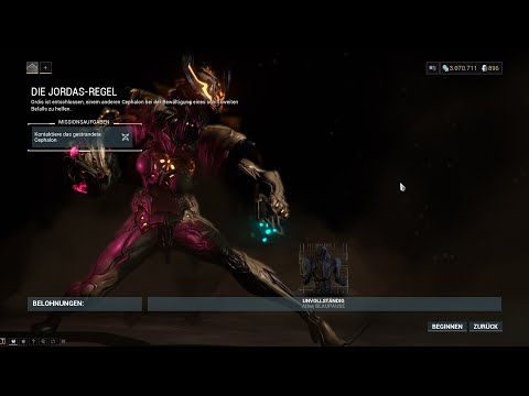 Warframe Questreihe Die Jordas Regel 1+2 Kontakiere das gestrandete Cephalon +Ernte die Pherliac Kap