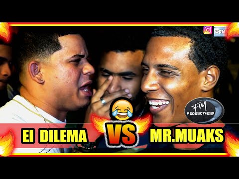 LAUGHTER AND MORE 😂😅 Mr. Muaks vs The Dilemma - Freestyle Battle 2023 - Parque Colon #fmproductions
