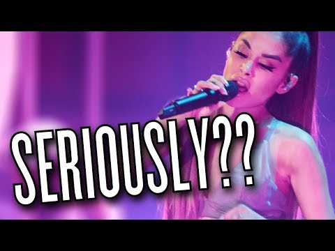 Ariana gets pissed at HER OWN VOCALS!
