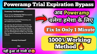 Poweramp Full Version 🔥 Poweramp Trial Expiration Fix 😃 How to Bypass Poweramp Trial Expiration