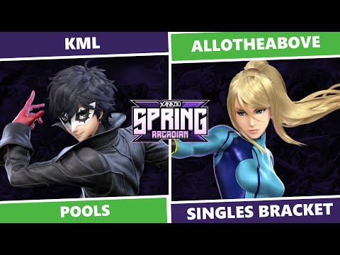 Spring Arcadian 2023: Pools - KML (Joker) Vs Allotheabove (ZSS) SSBU Singles
